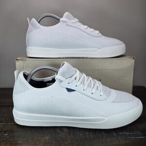 Vessi Weekend 1.5 Sneaker Mens Size 10 Waterproof Shoes Marble White